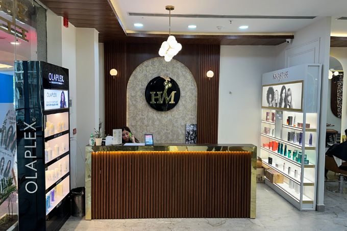 luxury hair salon